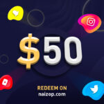 Naizop 50 USD Gift Card