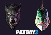 PAYDAY 2 - Lycanwulf and The One Below Masks DLC Steam CD Key