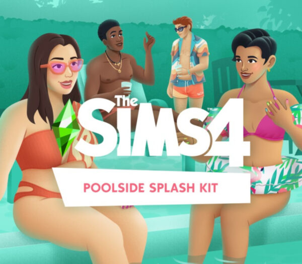 The Sims 4 – Poolside Splash Kit DLC Origin CD Key Casual 2024-11-18