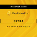 PlayStation Plus Extra 3 Months Subscription ACCOUNT