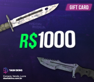 DashSkins R$1000 Gift Card Others 2025-01-15