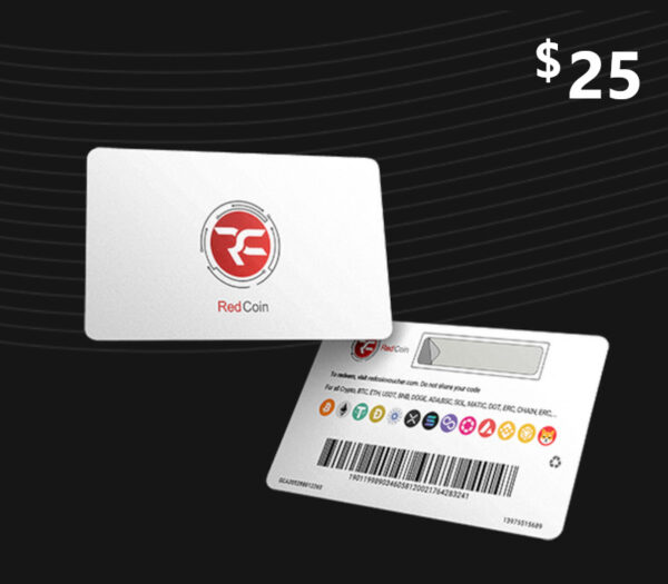 Red Coin Crypto Voucher $25 Gift Card Others 2025-02-02