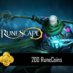 RuneScape 200 RuneCoins + Exclusive SteelSeries Bundle Key