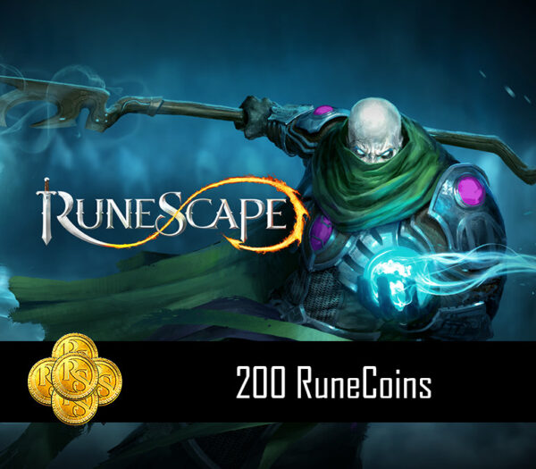 RuneScape 200 RuneCoins + Exclusive SteelSeries Bundle Key MMO 2024-12-27