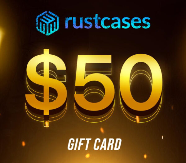 RUSTCASES.com $50 Gift Card Others 2025-01-14