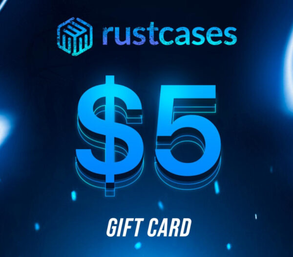 RUSTCASES.com $5 Gift Card Others 2025-01-14