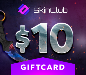 Skin.Club $10 Gift Card Others 2025-01-13