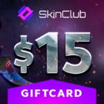 Skin.Club $15 Gift Card