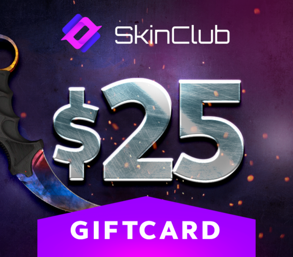 Skin.Club $25 Gift Card Others 2025-01-13