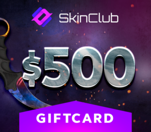 Skin.Club $500 Gift Card Others 2025-01-13