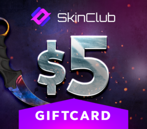 Skin.Club $5 Gift Card Others 2025-01-13