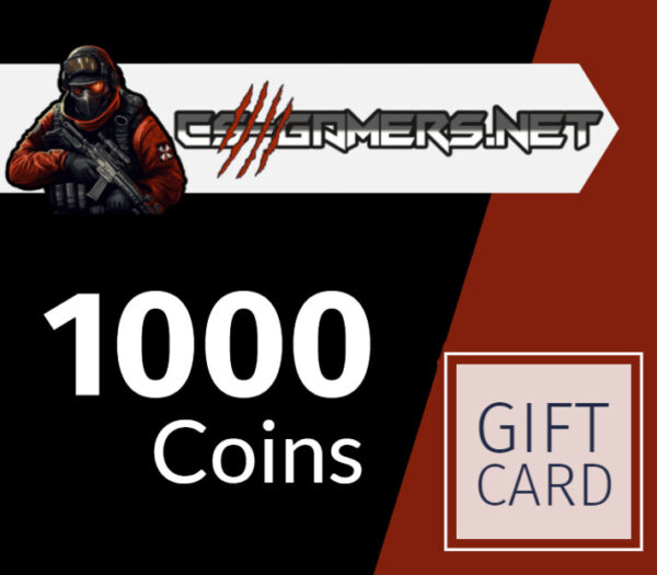 CS-GAMERS 1000 Coins Gift Card Others 2025-01-31