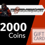 CS-GAMERS 2000 Coins Gift Card