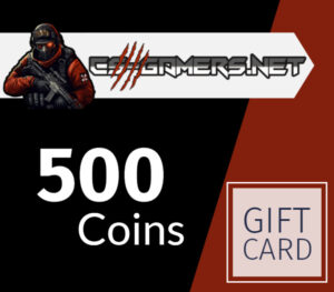 CS-GAMERS 500 Coins Gift Card Others 2025-01-30