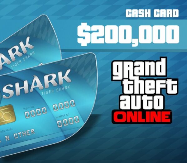 Grand Theft Auto Online – $250,000 Tiger Shark Cash Card PC Activation Code Action 2024-11-17