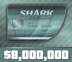 Grand Theft Auto Online - $10,000,000 Megalodon Shark Cash Card PC Activation Code