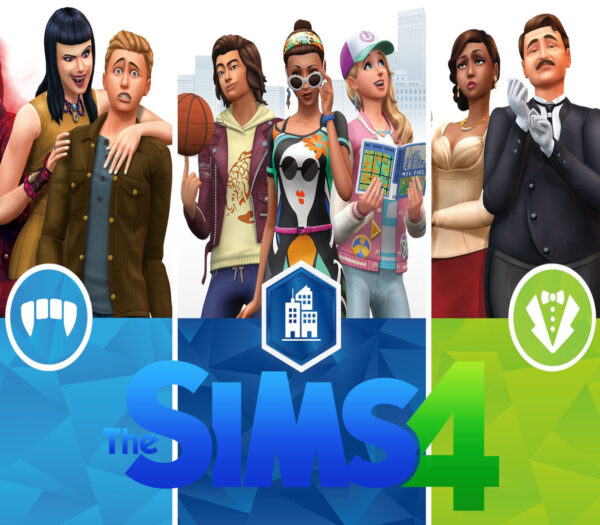 The Sims 4 Bundle Pack: City Living, Vampires, and Vintage Glamour DLCs Origin CD Key Others 2025-01-22