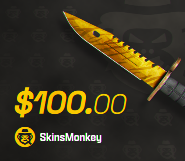 SkinsMonkey 100 USD Gift Card Casual 2024-11-17