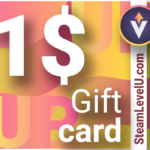 SteamLevelU 1 USD Gift Card