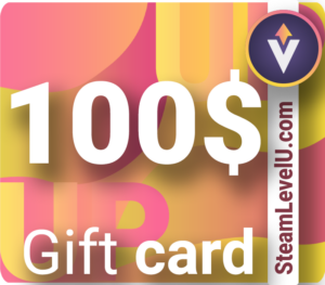 SteamLevelU 100 USD Gift Card Others 2025-01-23