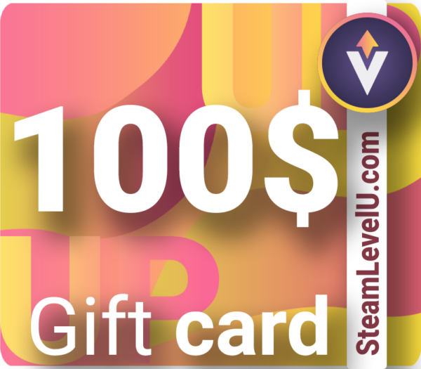 SteamLevelU 100 USD Gift Card Others 2025-01-23