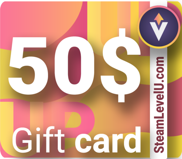 SteamLevelU 50 USD Gift Card Others 2025-01-19