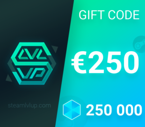 SteamlvlUP €250 Gift Code Others 2025-01-25