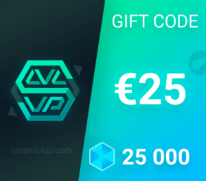 SteamlvlUP €25 Gift Code Others 2025-01-25