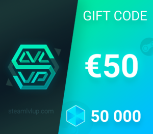 SteamlvlUP €50 Gift Code Others 2025-01-25