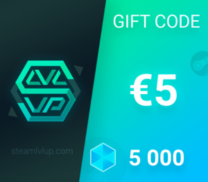 SteamlvlUP €5 Gift Code Others 2025-01-25