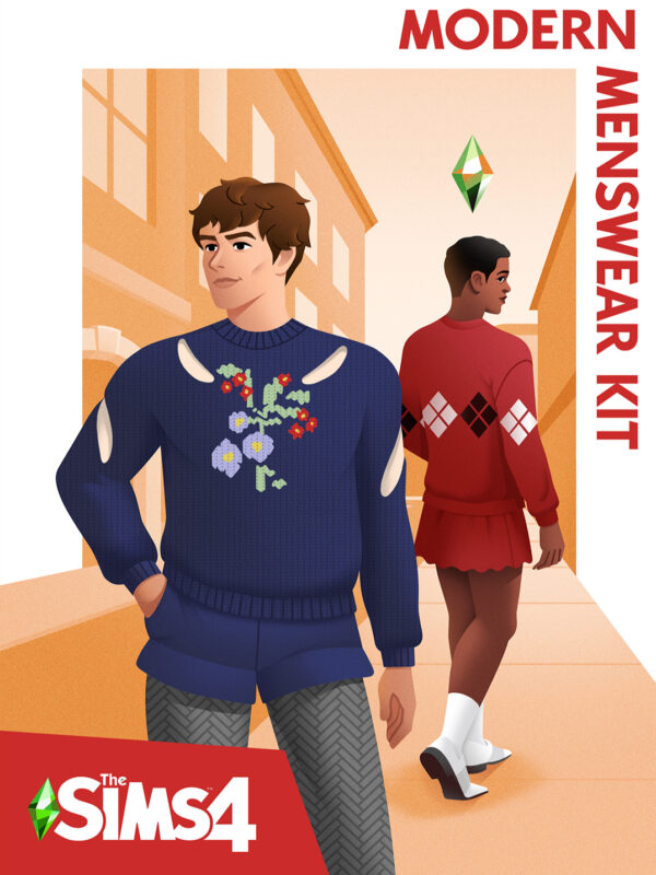 The Sims 4 – Modern Menswear Kit DLC Origin CD Key Casual 2024-11-18