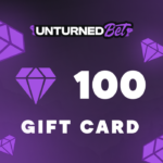 Unturned Bet 100 Gem Gift Card