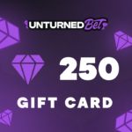 Unturned Bet 250 Gem Gift Card