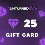 Unturned Bet 25 Gem Gift Card