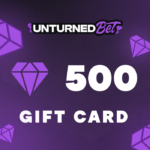 Unturned Bet 500 Gem Gift Card