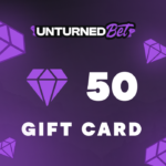 Unturned Bet 50 Gem Gift Card