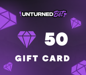 Unturned Bet 50 Gem Gift Card Others 2025-01-21