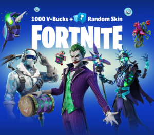 Fortnite - 1000 V-Bucks + Random Skin US XBOX One / Xbox Series X|S CD Key