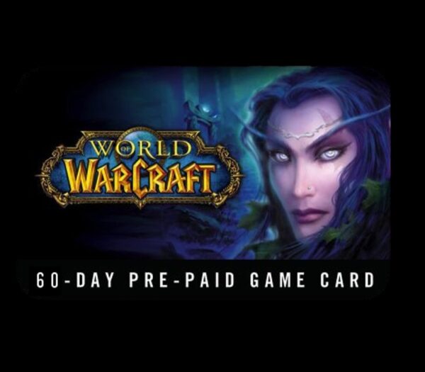 World of Warcraft 60 DAYS Pre-Paid Time Card EU MMO 2024-07-27