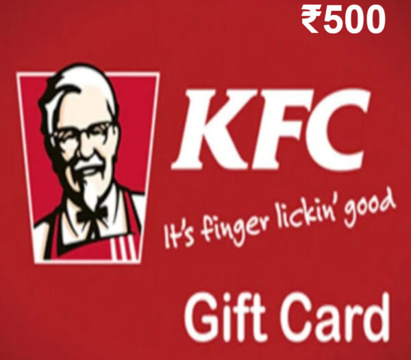 KFC ₹500 INR Gift Card Others 2024-07-03