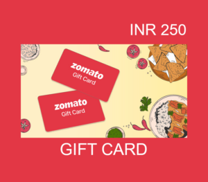 Zomato 250 INR Gift Card IN Others 2024-07-01