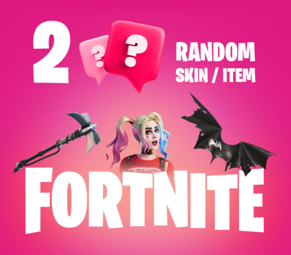 2 Random Fortnite Skins / Items Epic Games CD Key Action 2025-01-30